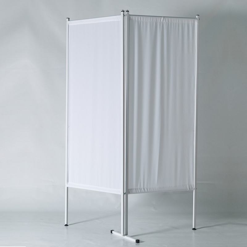 Ширма медична палатна двосекційна на опорах ШБ-2, Атон